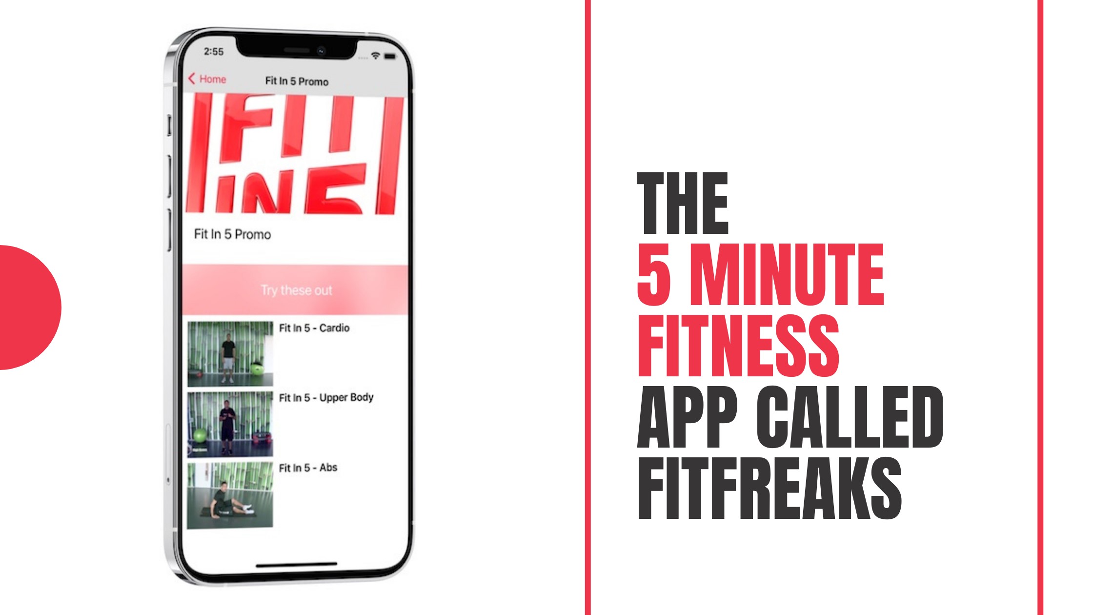 The 5 minute Fitness App Called Fitfreaks